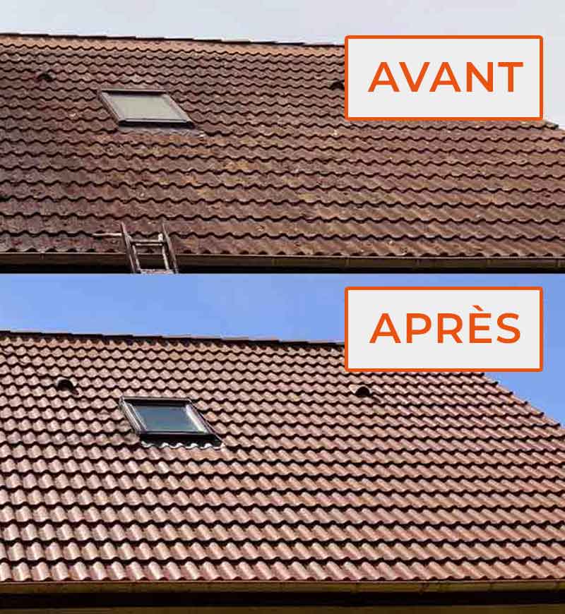 Nettoyage et démoussage toiture -  TOITURE FAÇADE NAMUR artisan couvreur sur Namur et toute la Belgique :  nettoyage, démoussage, traitement anti-mousse toiture. Application d’un revêtement peinture hydrofuge coloré de toit.intervention sur Namur et toute la Belgique : région Flamande, Wallonne et Bruxelles….