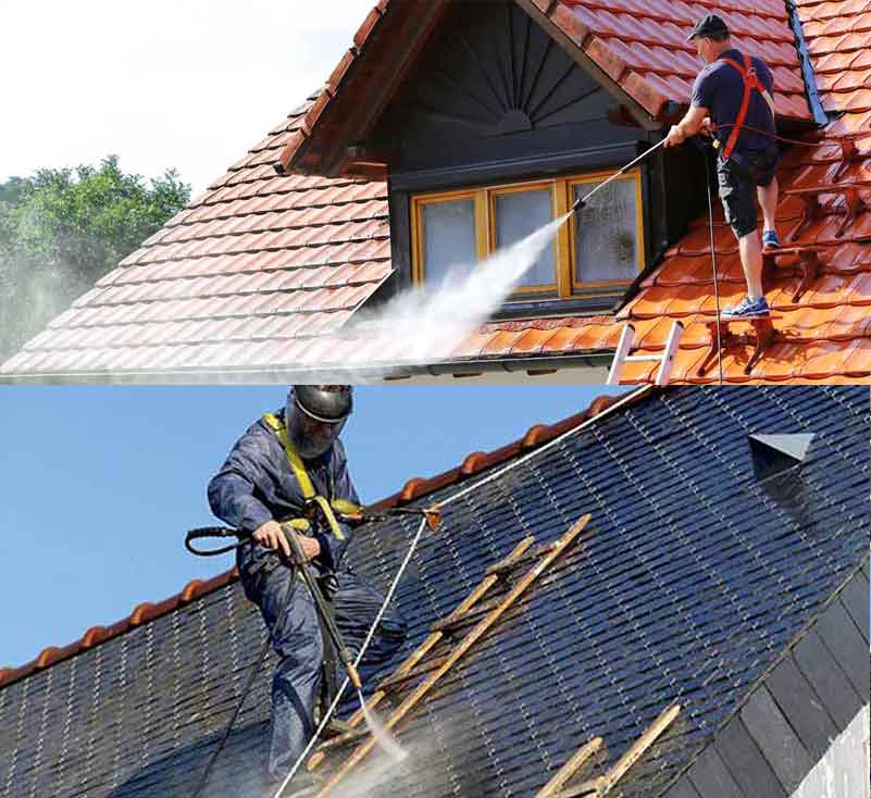 Nettoyage et démoussage toiture -  TOITURE FAÇADE NAMUR artisan couvreur sur Namur et toute la Belgique :  nettoyage, démoussage, traitement anti-mousse toiture. Application d’un revêtement peinture hydrofuge coloré de toit.intervention sur Namur et toute la Belgique : région Flamande, Wallonne et Bruxelles….